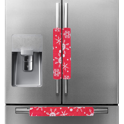 Creative Christmas Decoration Refrigerator Handle Gloves