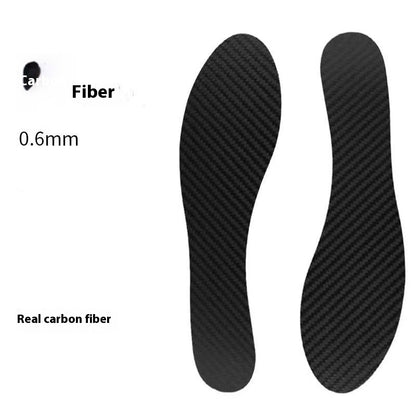Full Palm Carbon Fiber Insoles Arch Support Shoeboard