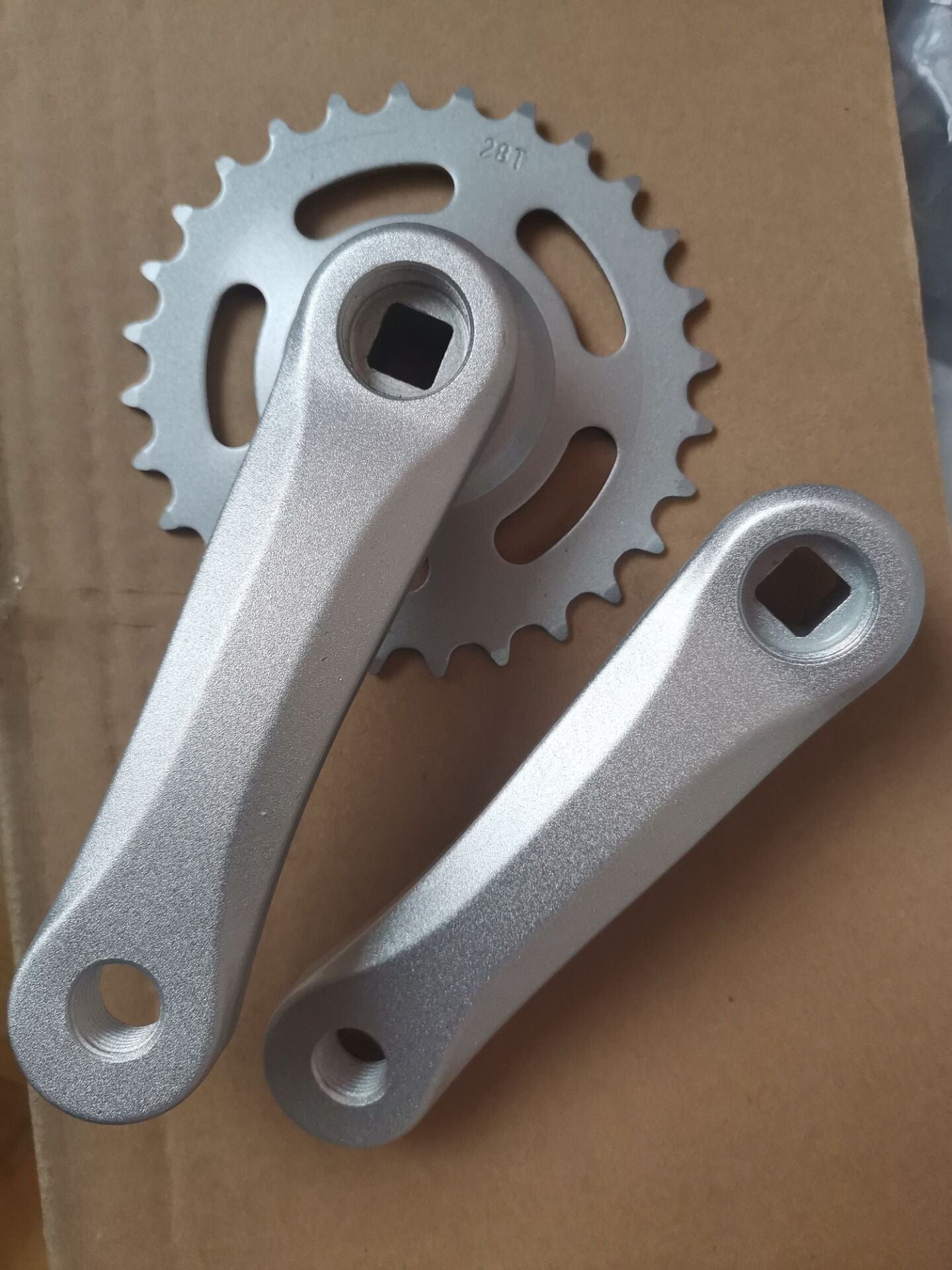Children's Bicycle Crankset Aluminum Alloy Crank Sprocket