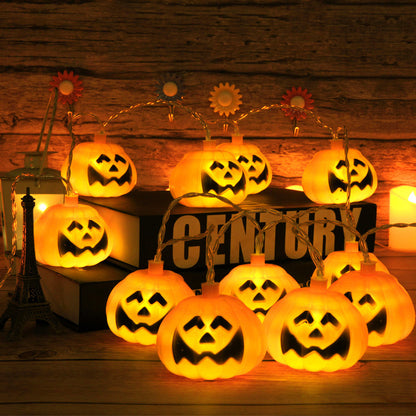 Halloween Pumpkin Battery Atmosphere Decoration Lights