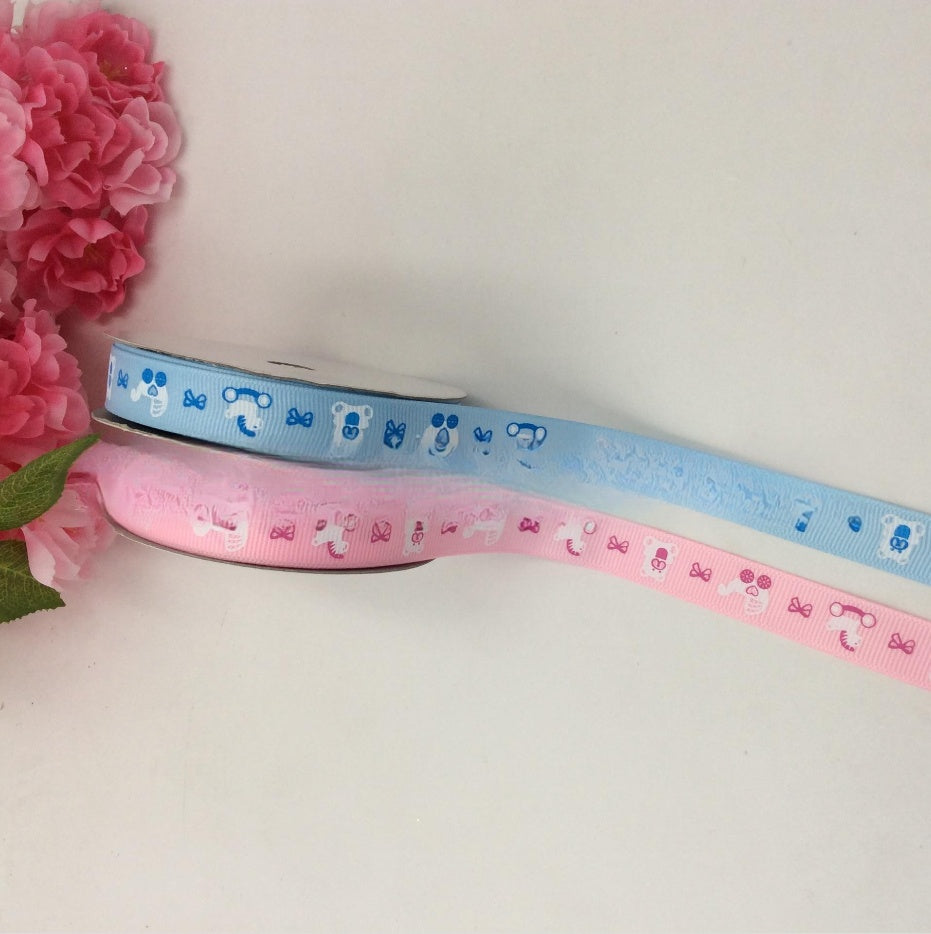New Single-sided Polyester Ribbon Cake Gift Packing Tape Ribbon DIY Handmade Headwear Accessories