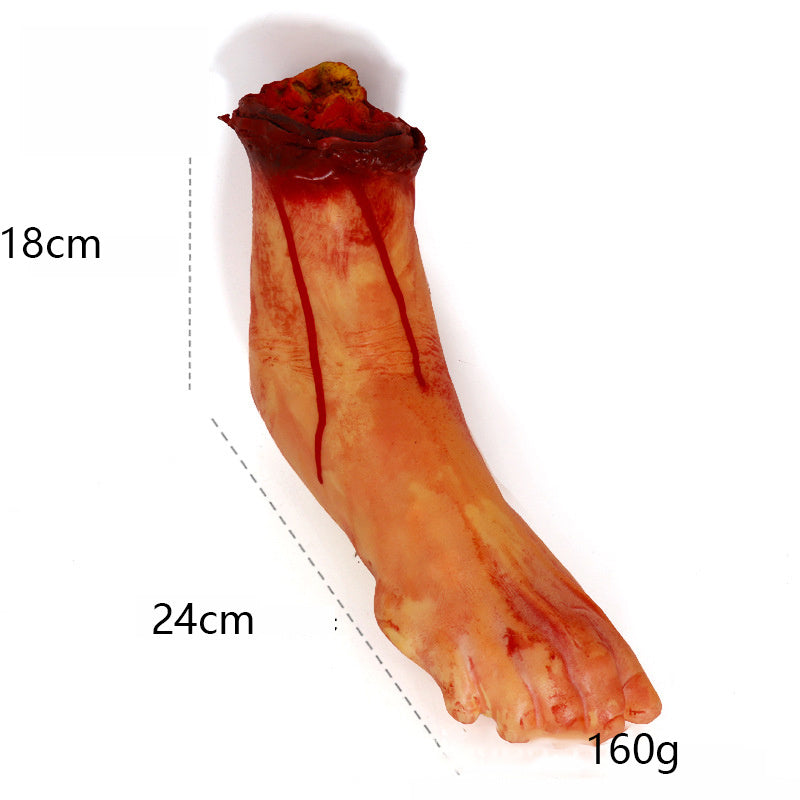 Halloween Horror Props Haunted House Chamber Broken Blood Hands And Feet Horror Bar Decoration Whole Toy Eye Beads Heart