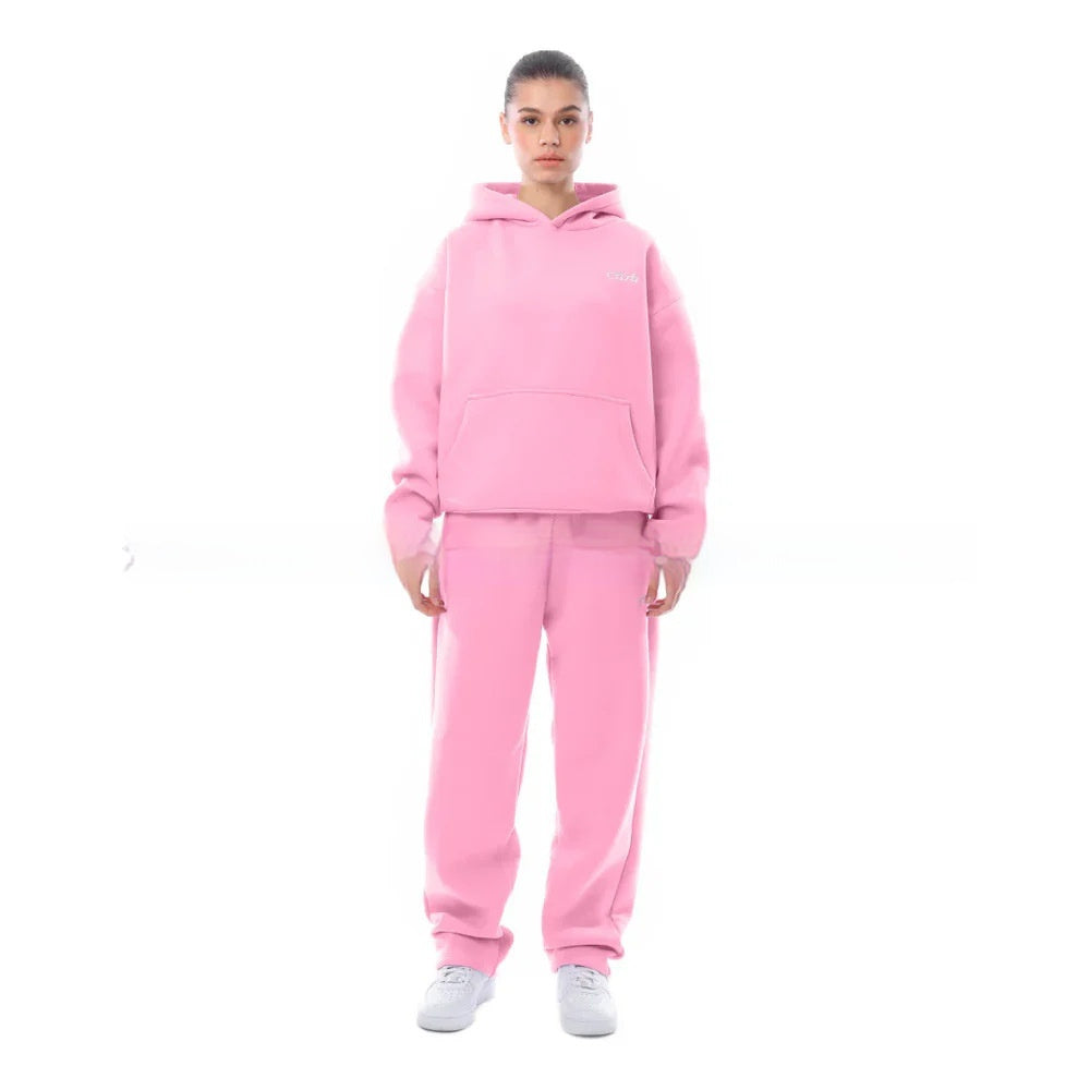 New Hoodie Fashion Sports And Leisure Two-piece Set