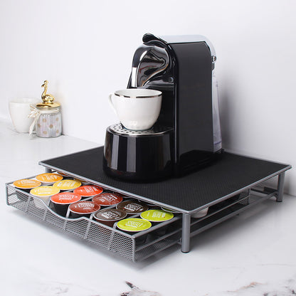 Drawer Type Capsule Coffee Rack Metal Coffee Capsule Storage Rack
