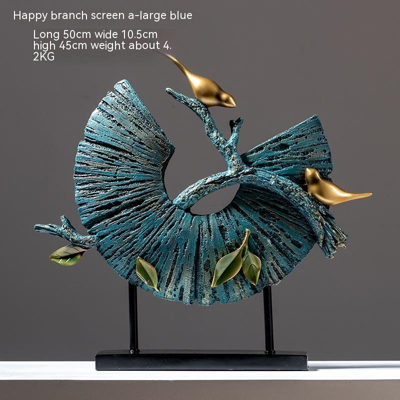 New Chinese Zen Decoration Household TV Cabinet Decorations Creative Living Room Hallway Decoration Moving Into The New House Gifts