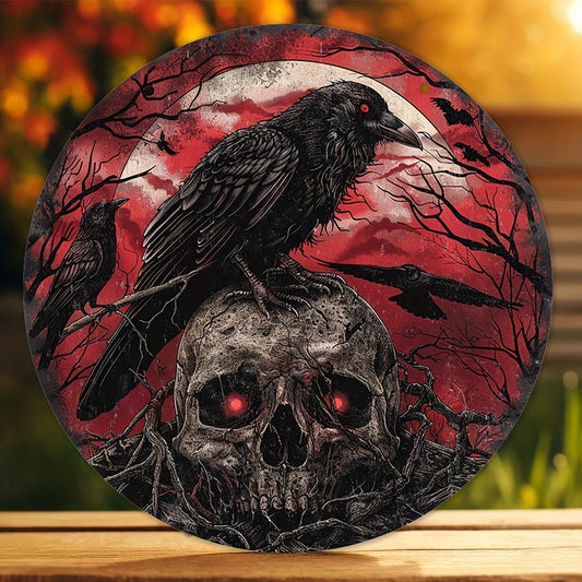 Halloween Wooden Doorplate Home Decoration