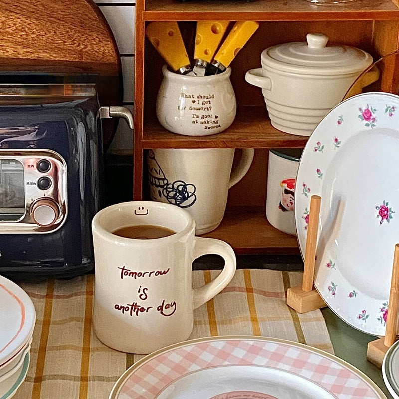 Waist Tight Mug Coffee Mug Retro