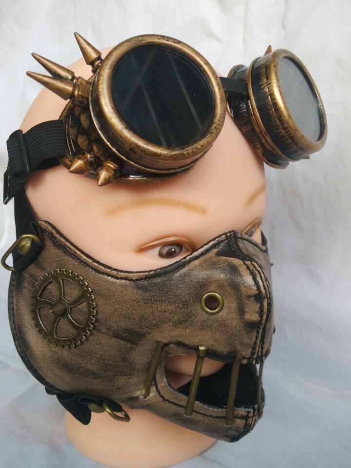 Steam Gear Gothic Punk Mask