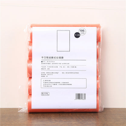 Thickening Of Flat Mouth Garbage Bags