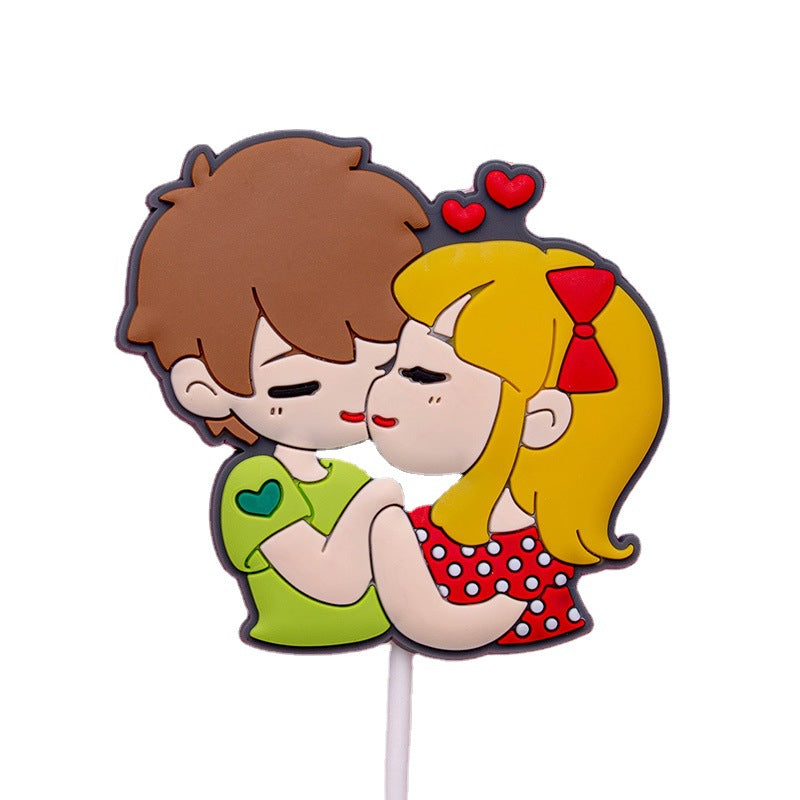 Cake Plug In Soft Tanabata Birthday Decorations
