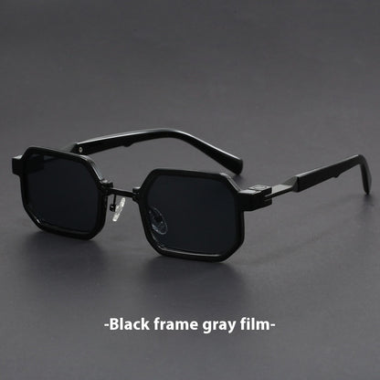 Retro Polygon Exquisite Sun Glasses Women