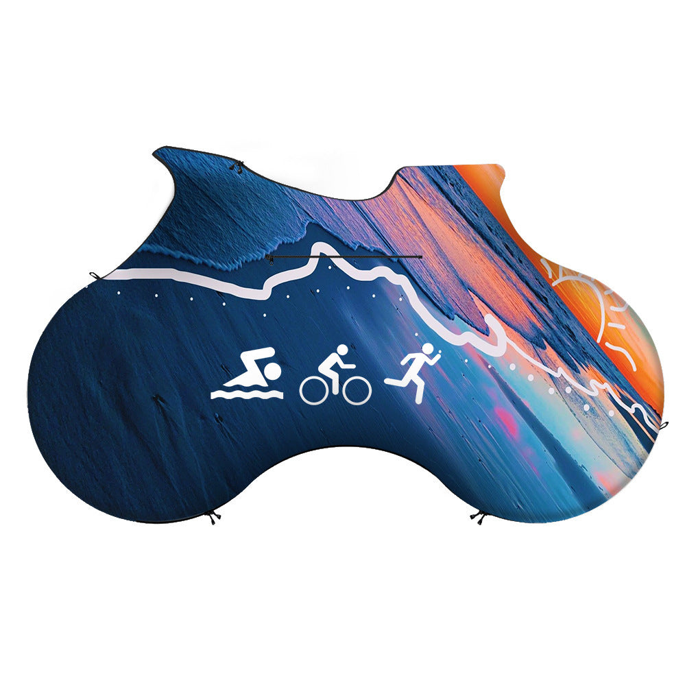 Mountain Highway Bicycle Elastic Dustproof Car Cover Car Full Set Protection