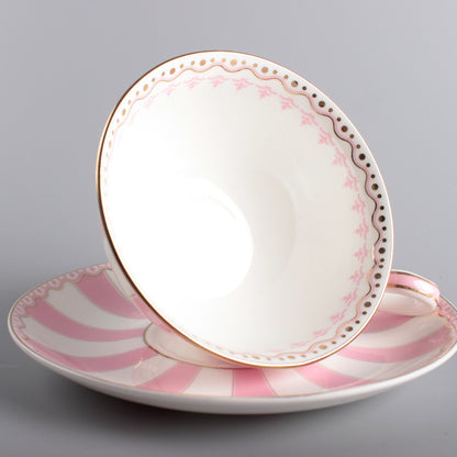Creative Ceramic Coffee Cup Saucer Set