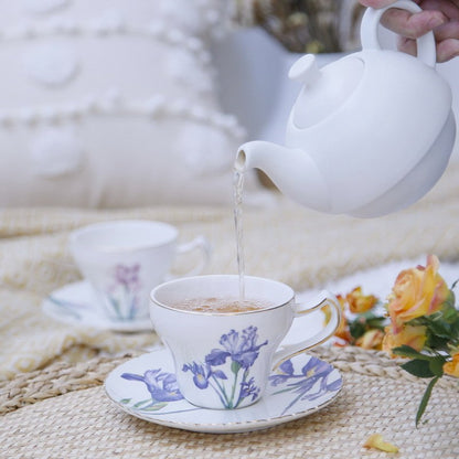 Nordic Light Luxury Love Lusi Coffee Cup Plate Set