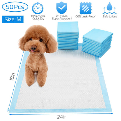 Dog Training Pads – 50 Pack