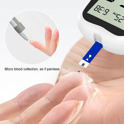 Household Blood Glucose Meter English Version Medical Grade Precision A Blood Glucose Meter