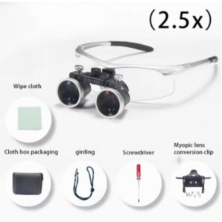 Beauty Dental Magnifying Glass Glasses Magnifying Glass Experimental Operation 35 Times Surgical Examination Magnifying Frame Medical