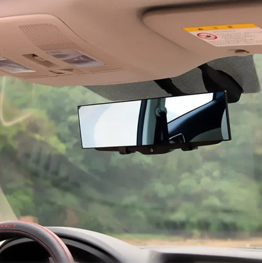 Car Rearview Mirror 11.4in Interior Clip-on Curve Convex Panoramic Anti-glare Rear View Mirrors