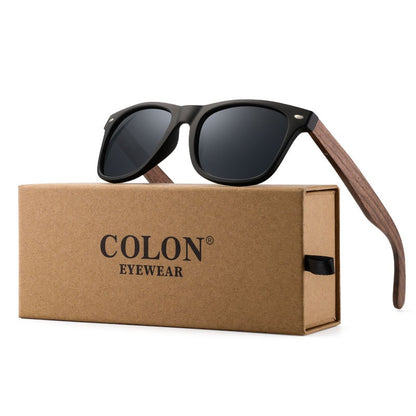 Polarized Sun Glasses Bamboo And Wood M Nail Sunglasses