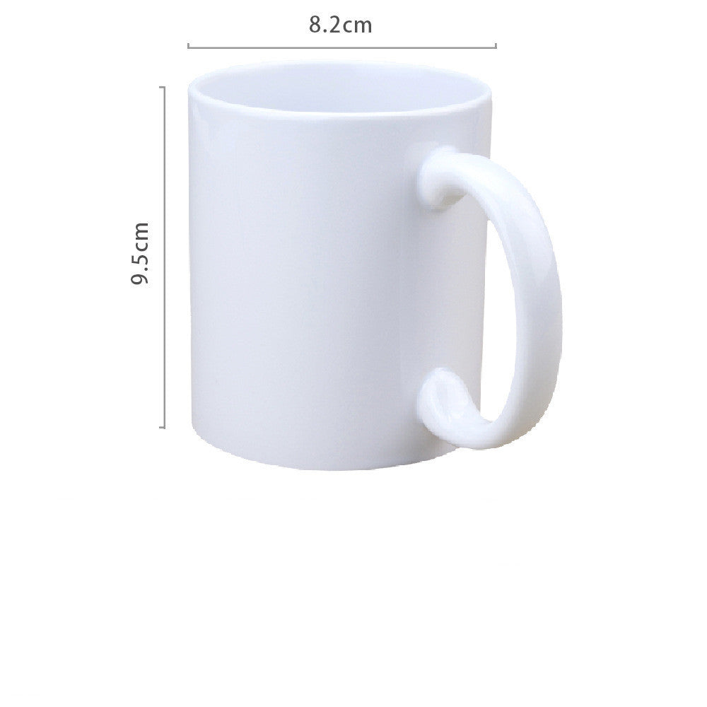 Creative Heat Transfer Coffee Ceramic Mug