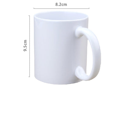 Creative Heat Transfer Coffee Ceramic Mug