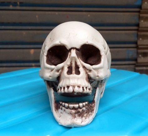 Holy Day horror skull props Mini small 5cm plastic hoe bar secret room haunted house decoration props