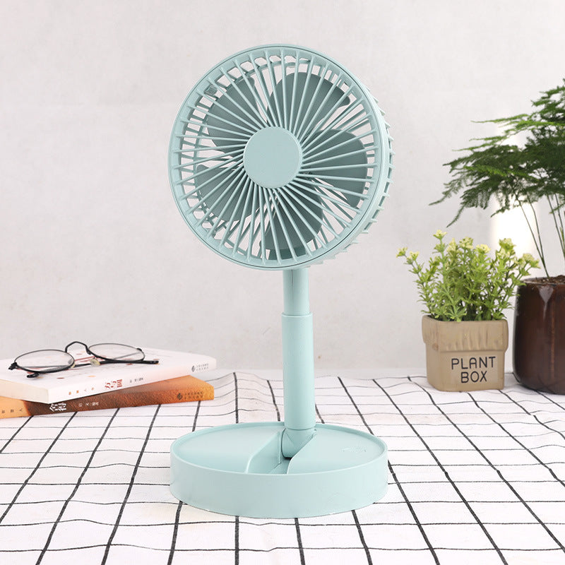 A9 Mini Telescopic Folding Fan