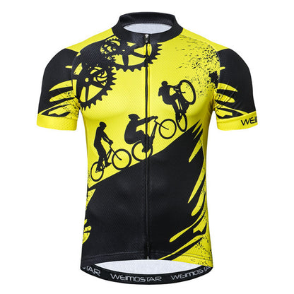 Summer cycling jersey shirt
