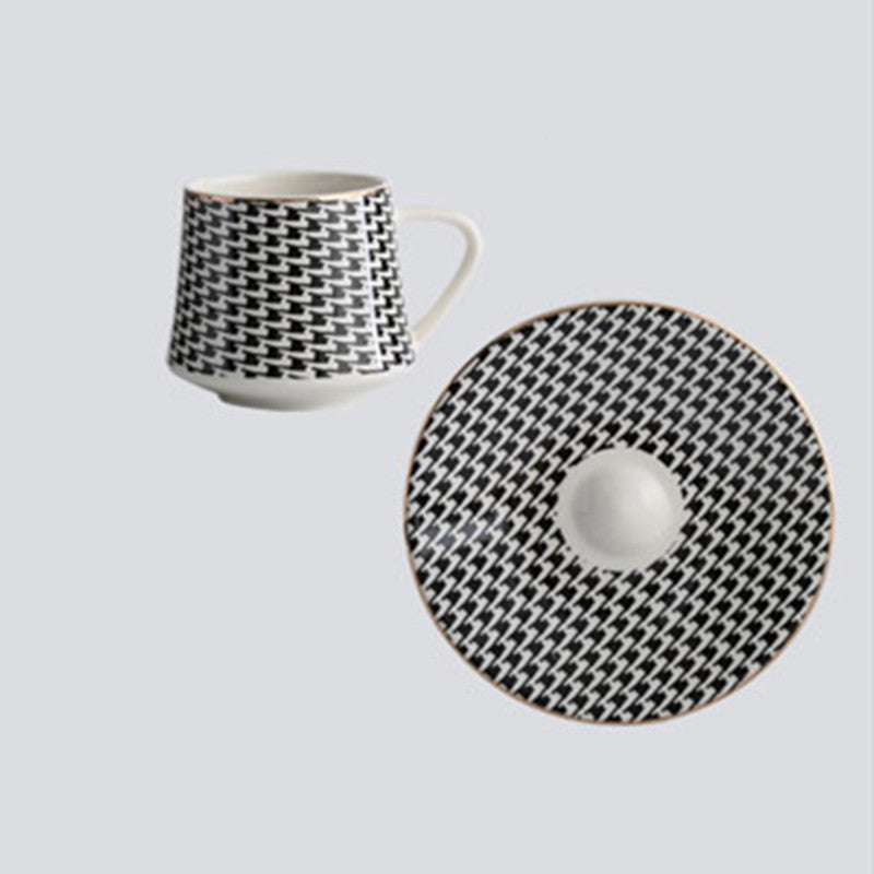 Turkish Ceramic Coffee Cup And Saucer Set