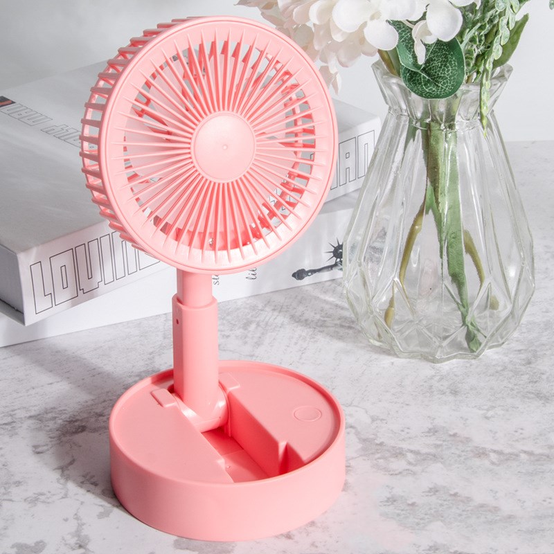 A9 Mini Telescopic Folding Fan