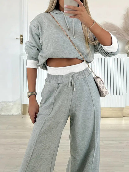 American Women's Sports And Leisure Two-piece Set