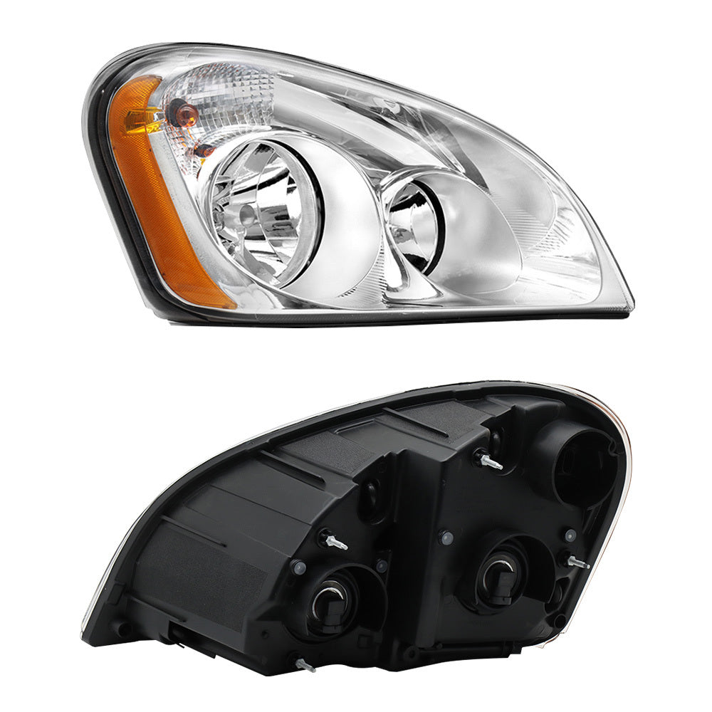 Chrome Headlight For 2008-2016 Freightliner Cascadia With Halogen Bulb, Driver's Left