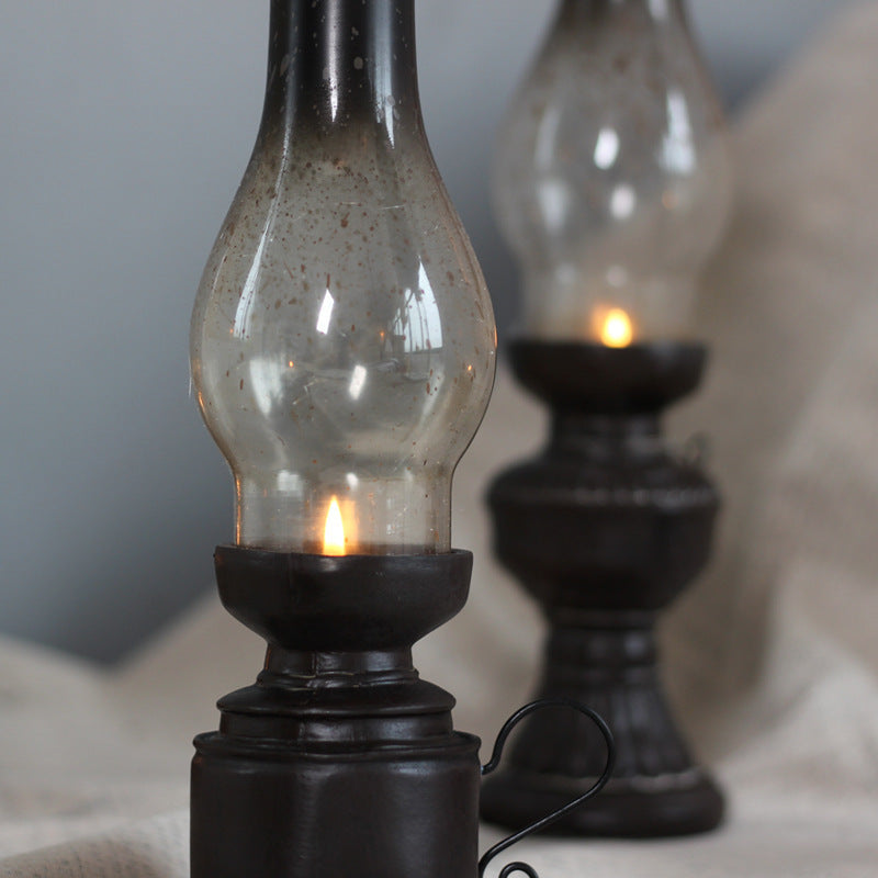Chinese resin candle holder