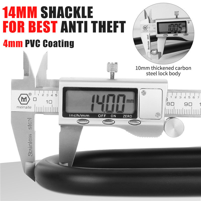 Bicycle U-lock motorcycle anti-theft lock