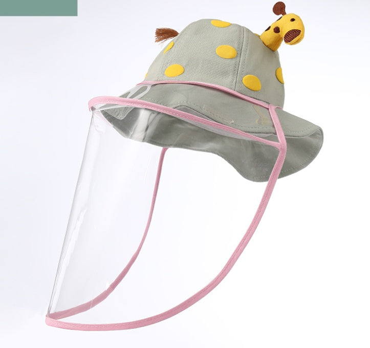 Baby Hat Thin Fisherman Hat Baby Protective Cap Baby Child Isolation Cap