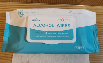 75% Alcohol Disinfecting Wipes – Multiple Pack Sizes