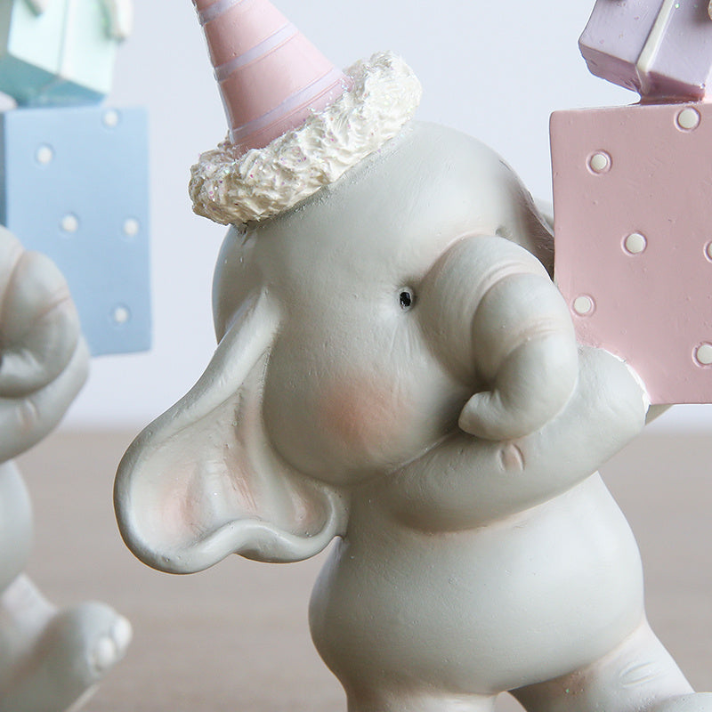 TV cabinet decoration cute girl resin home decoration