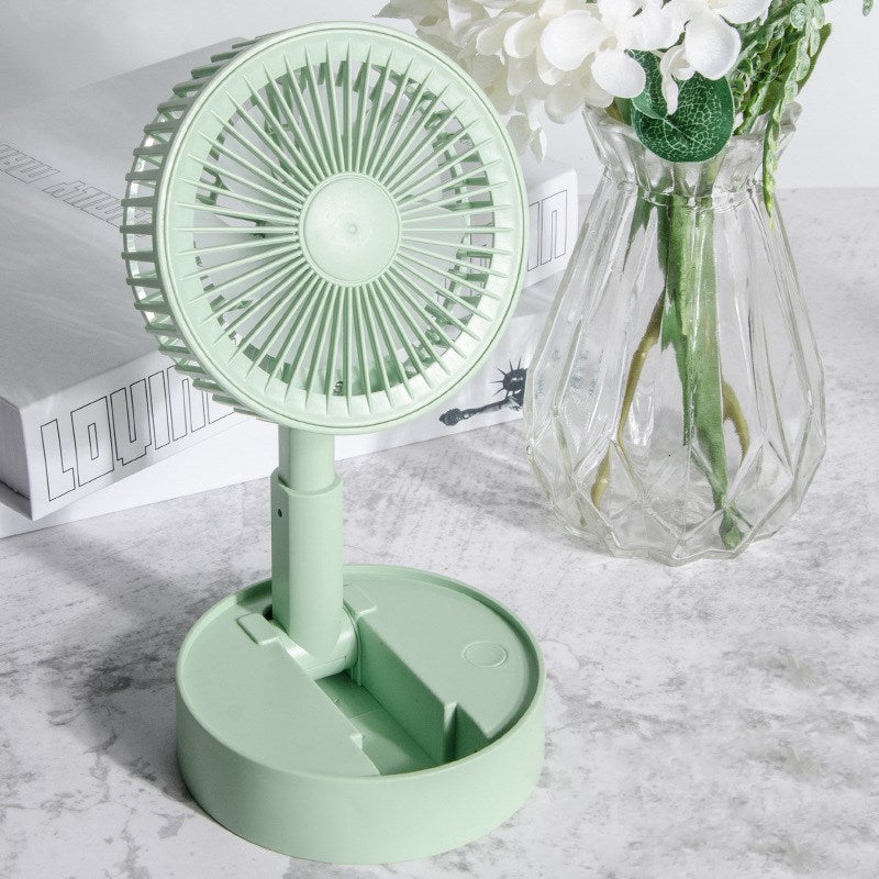 A9 Mini Telescopic Folding Fan