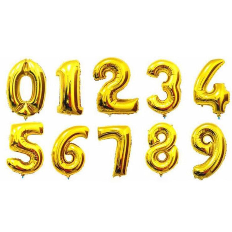 40 Inch Birthday Digital Aluminum Film Balloon