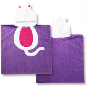 Children's Cartoon Cotton Bathrobe Frog