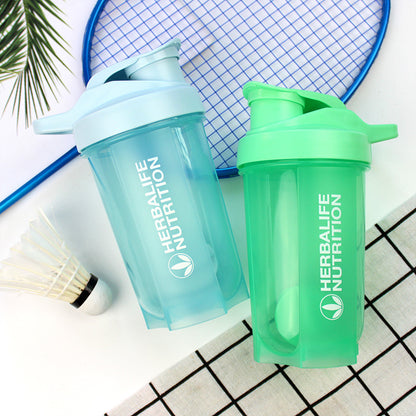 500ML Protein Powder Shake Cup Fitness Sports Water Cup