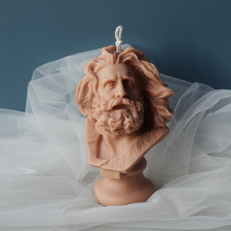 Marseille Head Candle Mold