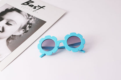 Transparent Sun Flower Glasses