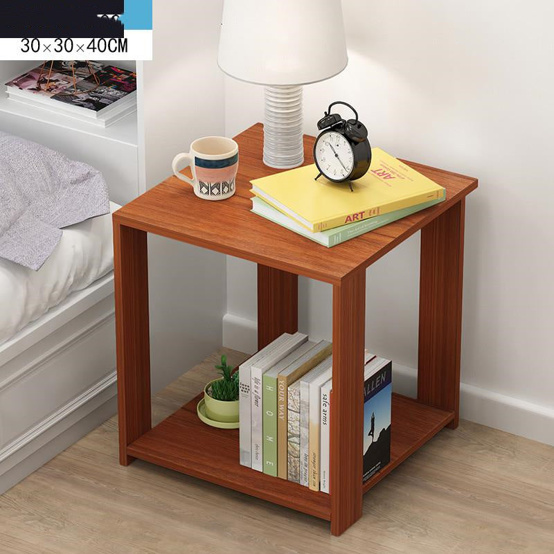Small Tea Mini Small Square Bedside Table Side