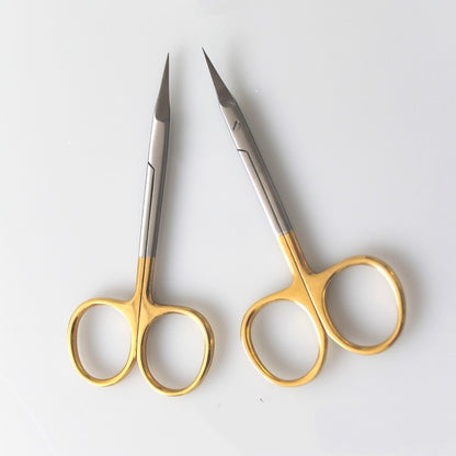 Beauty scissors double eyelid scissors fine medical tip