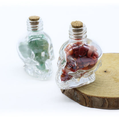 Bottled Skull Christmas Halloween Creative Decoration Home Creative Desktop Decoration