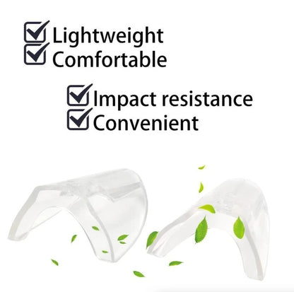 2 Pairs Side  For Eye Glasses Slip On Safety Glasses Shield Universal US