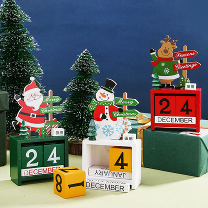 Christmas Calendar Merry Christmas Decorations New Year Gifts