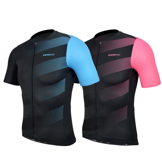 Men's short sleeve mountain cycling jersey