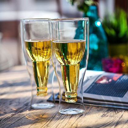 Double beer mug